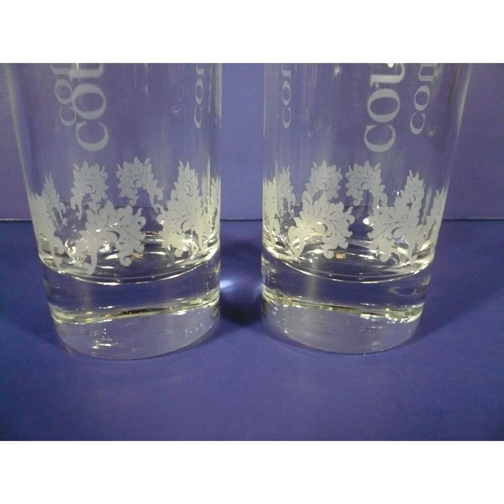 2 New Courvoisier Cognac Shot Glasses 6